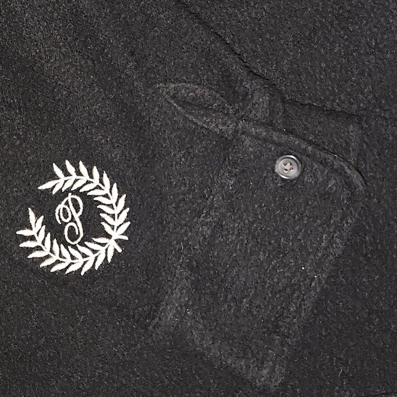 Victoria's Secret Pink Fleece Black Shacket XL - Picture 8 of 13